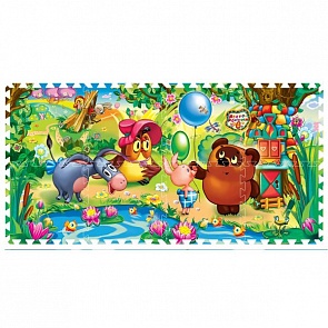 Коврик-пазл – Винни-Пух, 8 сегментов (Играем вместе, FS-VNsim)